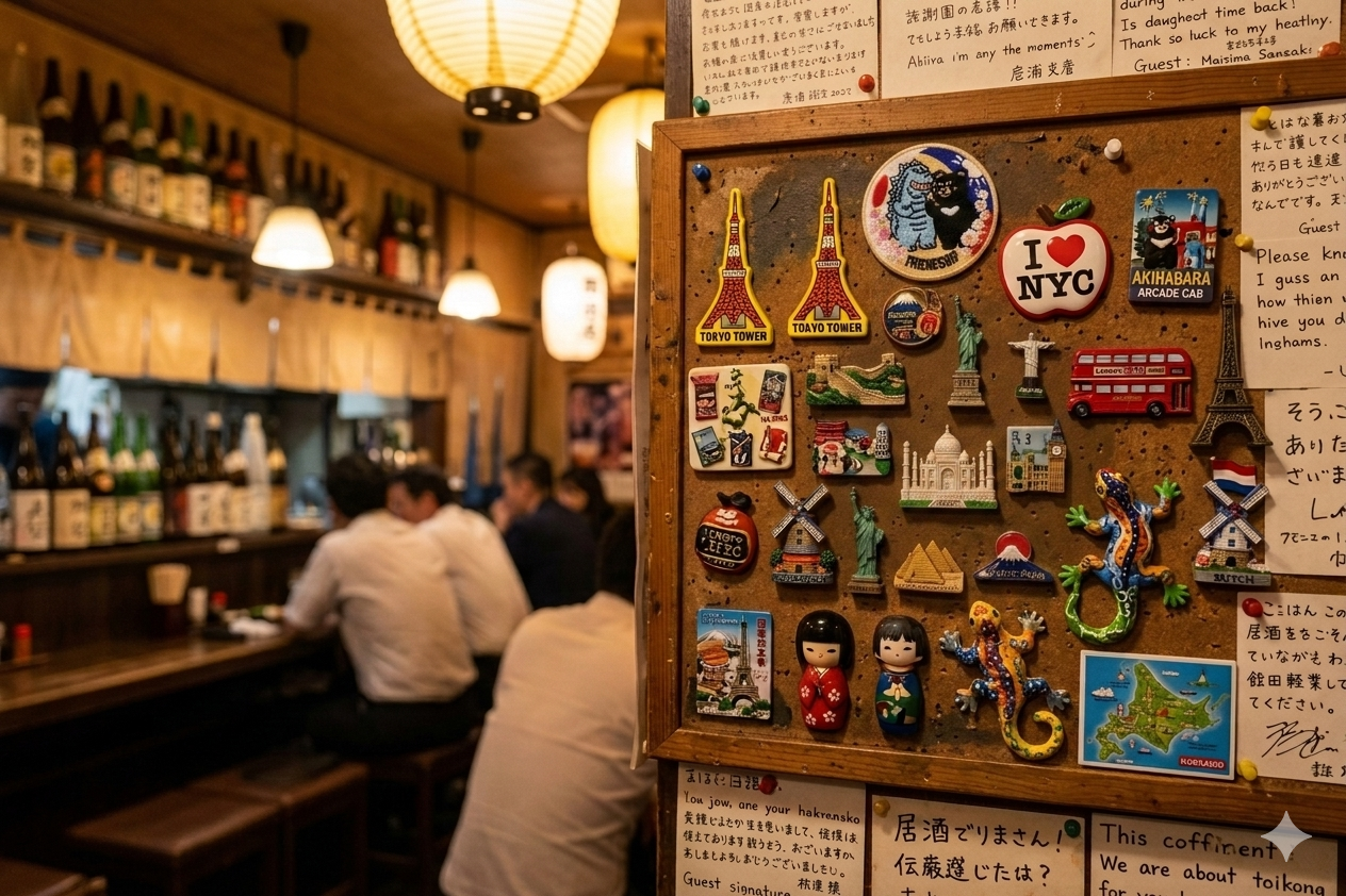 台日友好 FRIENDSHIP 刺繡磁鐵
