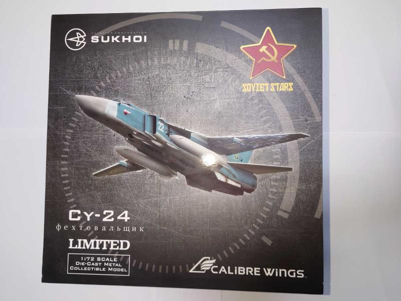 CA722403烏克蘭UKRAINE SUKHOI SU-24M FENCER白22成品1/72模型