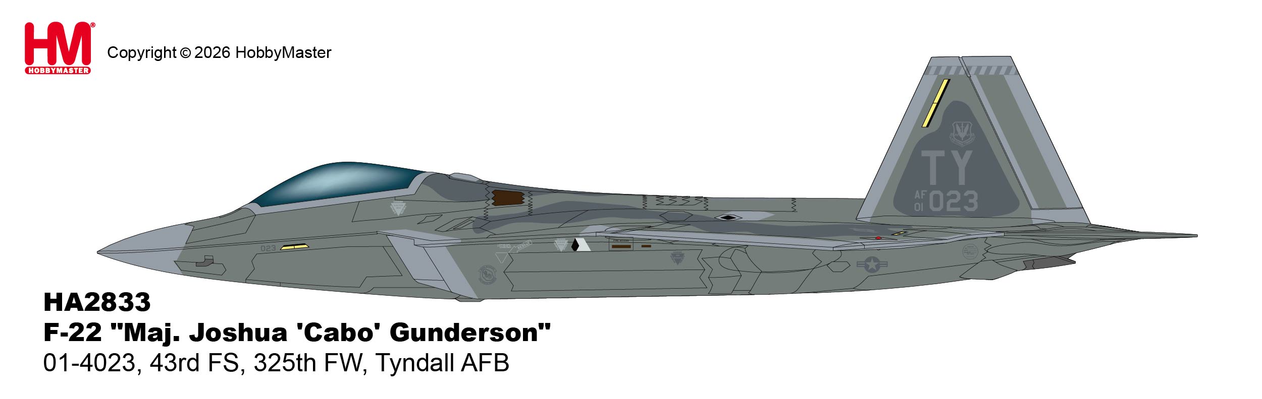 HA2833美國F-22飛行展示DemoTeam