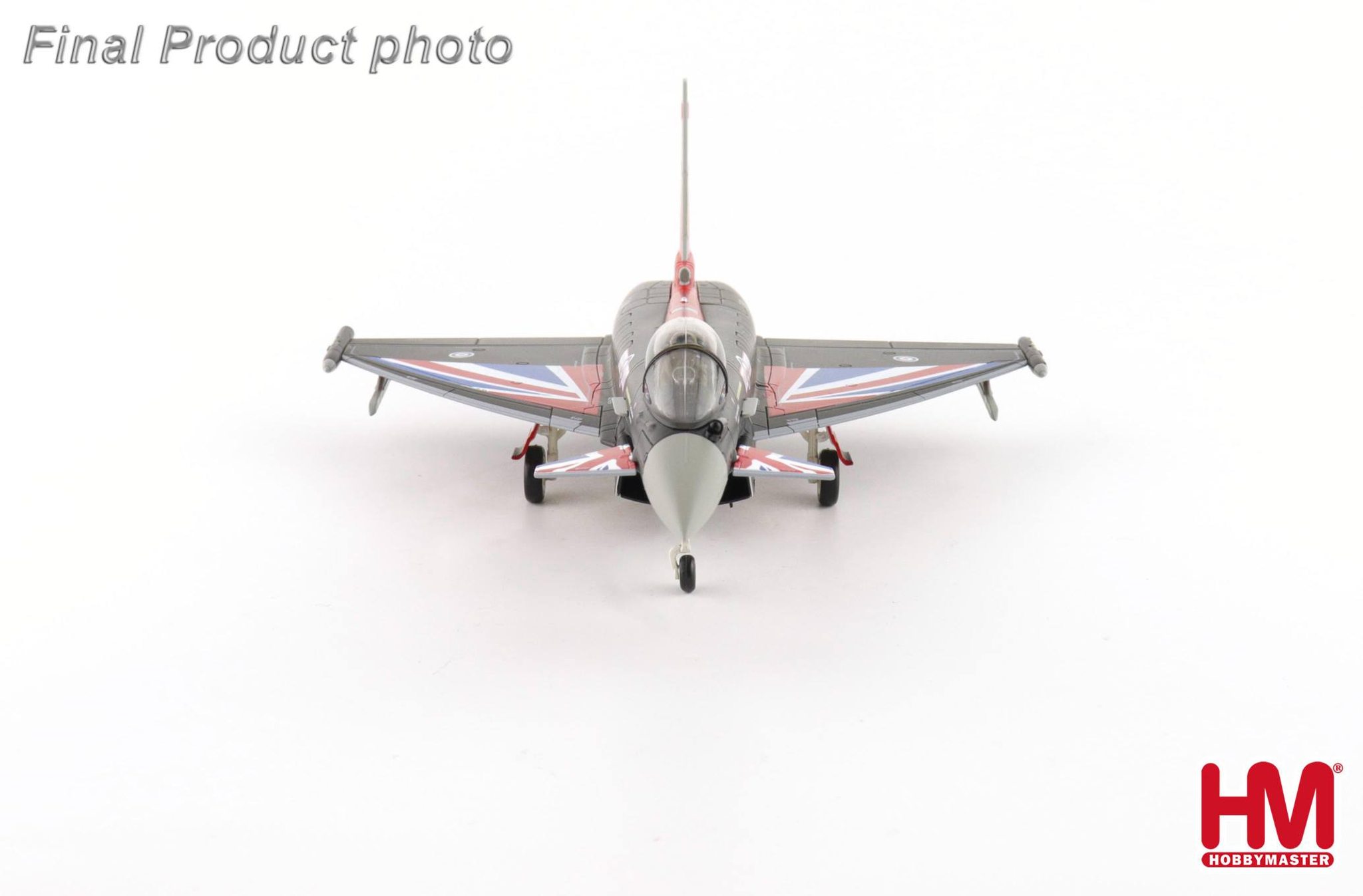 HA6629b英國皇家空軍Typhoon Display颱風式戰鬥機表演隊國旗彩繪合金模型1/72成品HM