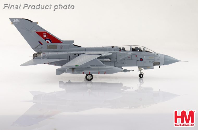 HA6727英國皇家空軍Tornado GR. 4戰機100週年ZA554模型1/72成品