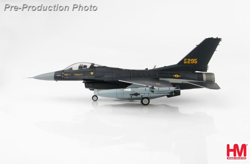 HA3871美軍 F-16C 86-0295,354th 假想敵 合金模型
