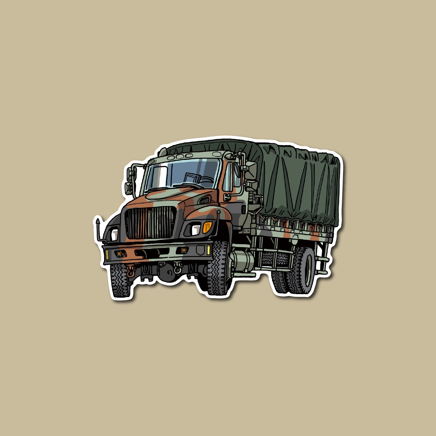陸軍中型戰術輪車