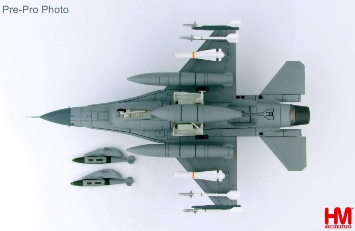HA3862 F-16B TS-1601 TNI-AU 印尼空軍合金模型