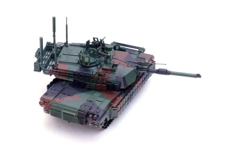 陸軍M1A1 SEP TUSK II坦克(北約三色)模型1/72鐵流Panzerkampf(無兵人)12210PB