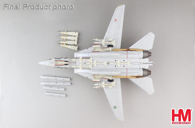 HA5236伊朗F-14A雄貓IRIAF 3-6020, 82TFS模型1/72成品