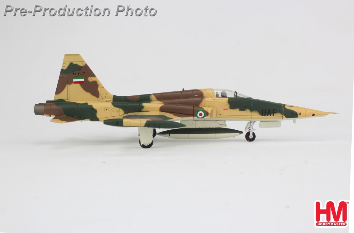HA33006伊朗RF-5A自由戰士 偵察機IIAF編號2-414，1968年1/72合金成品模型HM