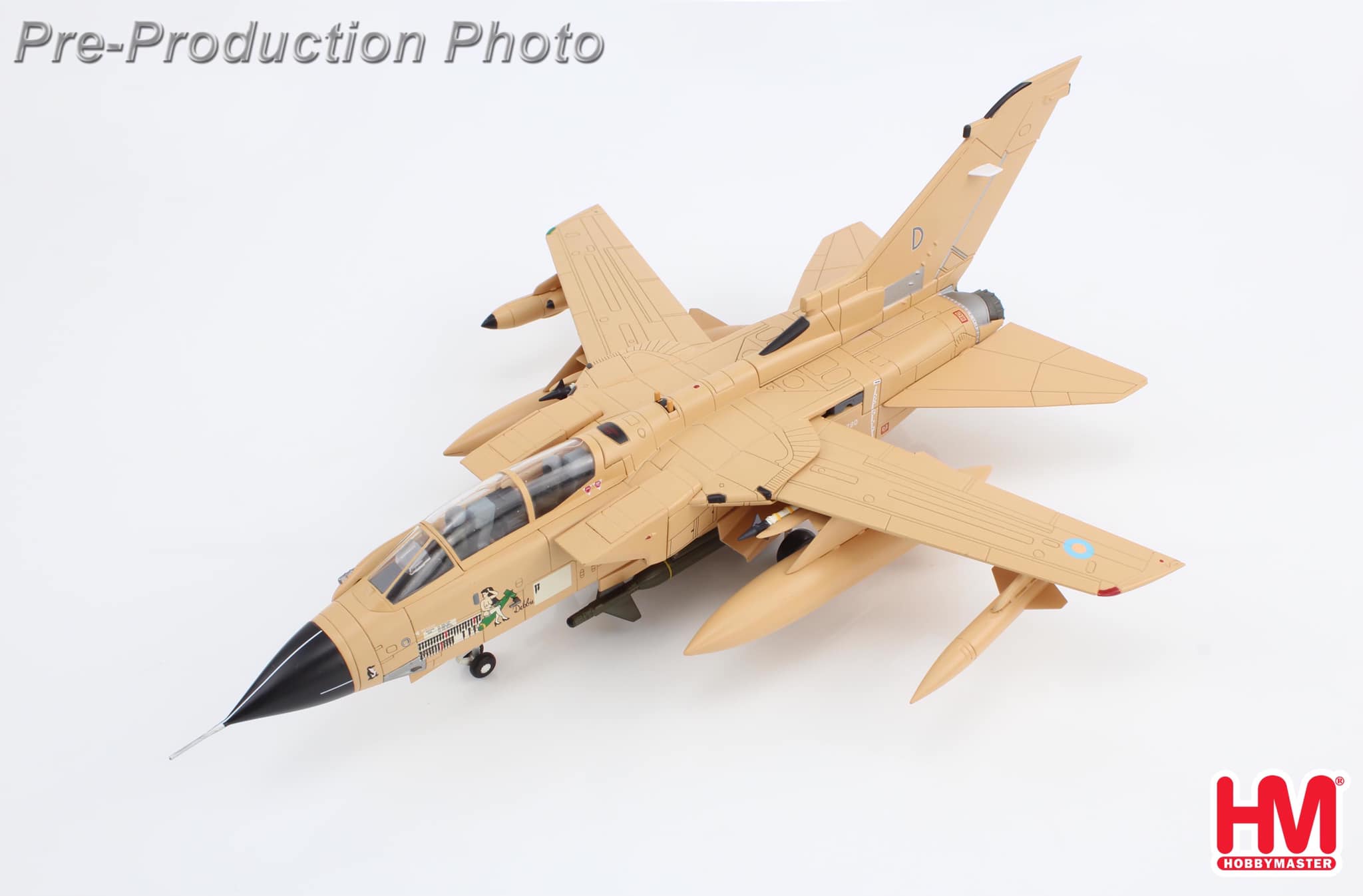 HA6716英國皇家空軍龍捲風GR.Mk 1黛比Debbie 1991沙漠風暴模型
