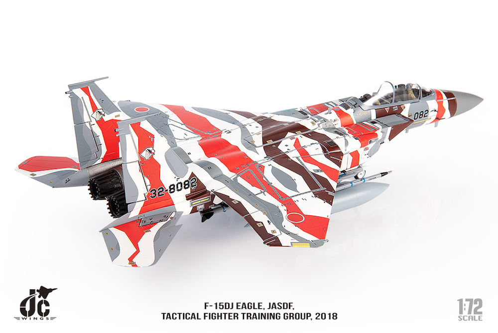 JCW-72-F15-024日本航空自衛隊飛行教導隊F-15DJ假想敵082模型