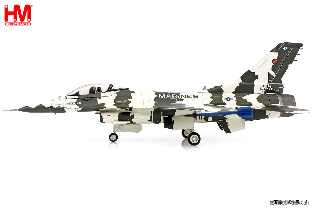 HA38063美國海軍武器學校F-16N假想敵中隊TOP GUN彩繪機合金成品1/72模型