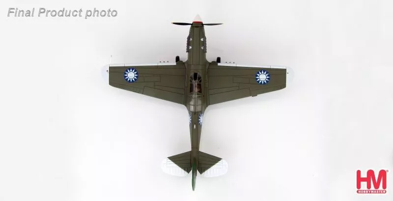 HA5502空軍第五大隊「太歲」P-40飛虎隊喬無遏1944模型