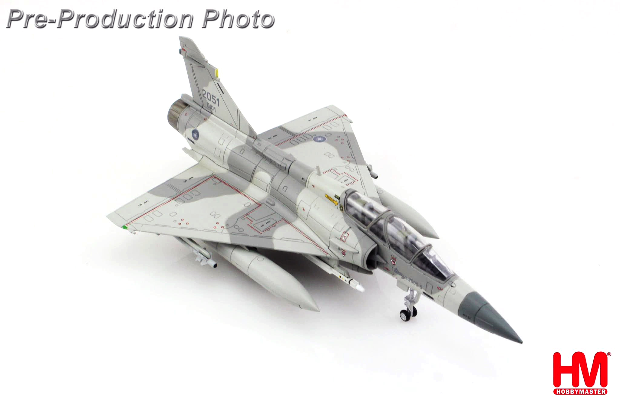 HA1651國軍 Mirage 2000-5DI  #2051模型