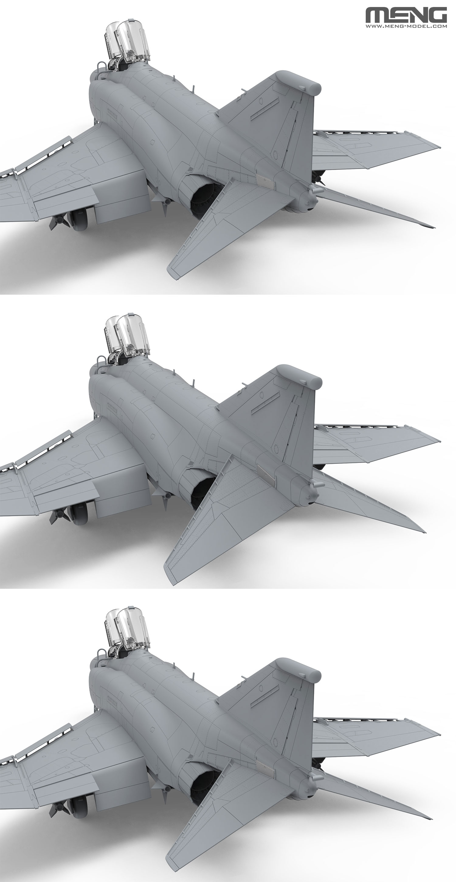 LS-015美國野鼬鼠F-4G戰鬥機1/48模型