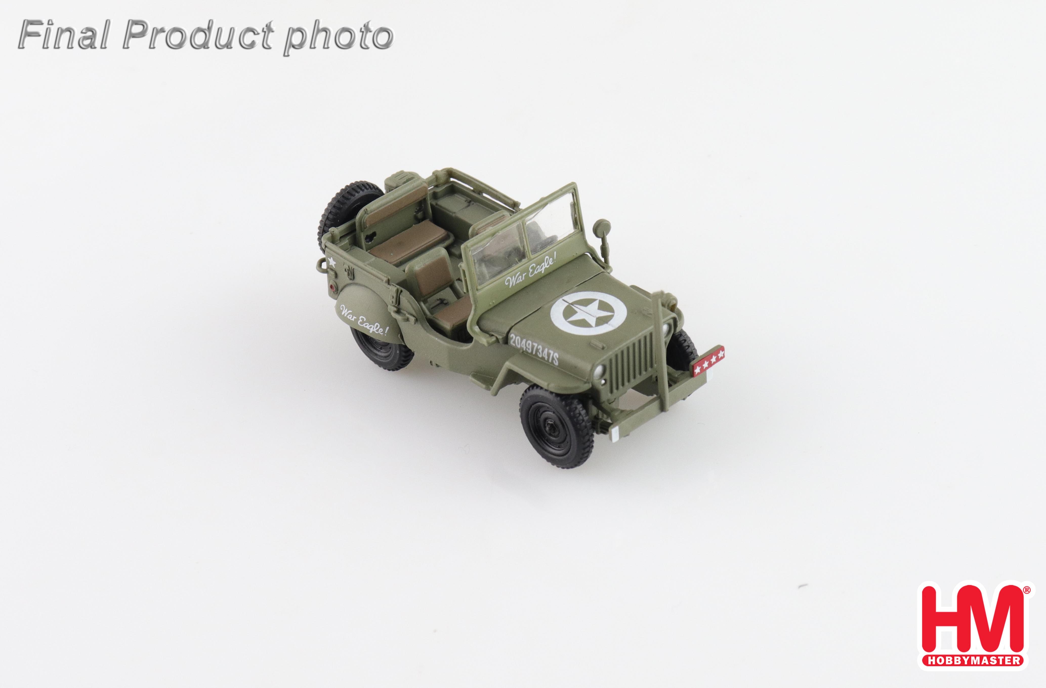美國1/4噸軍用吉普車“喬治·巴頓將軍”1945年 HG4215