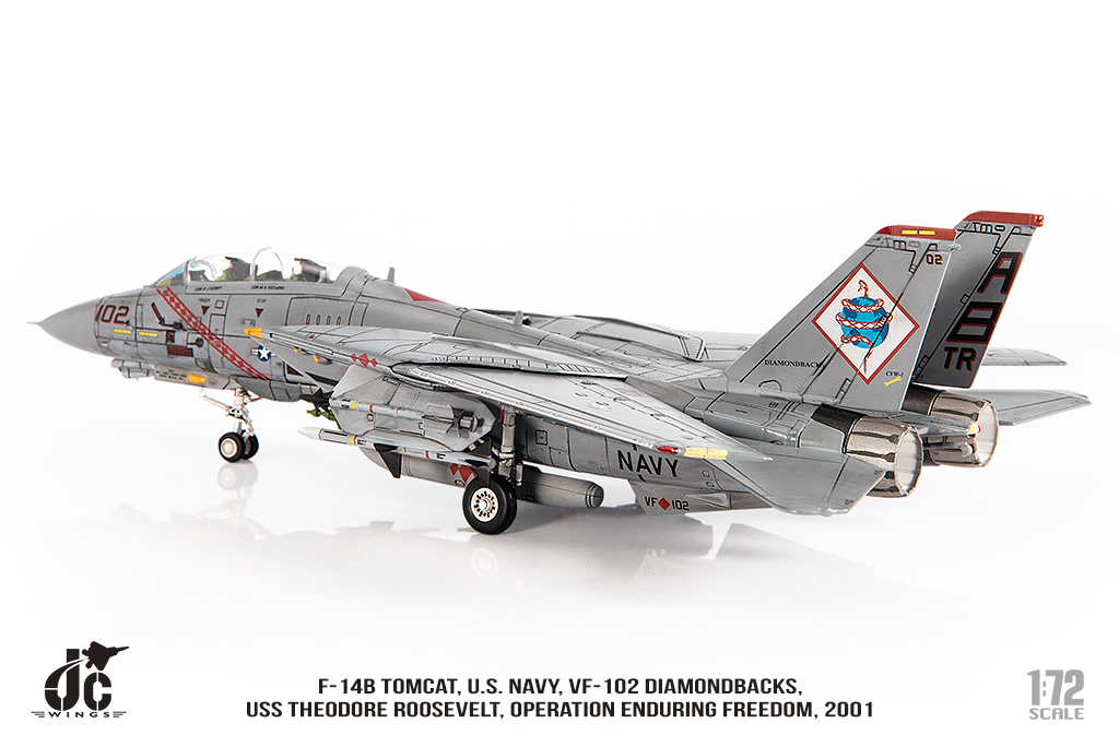 美國海軍F-14B雄貓式戰機VF-102中隊 JCW-72-F14-024