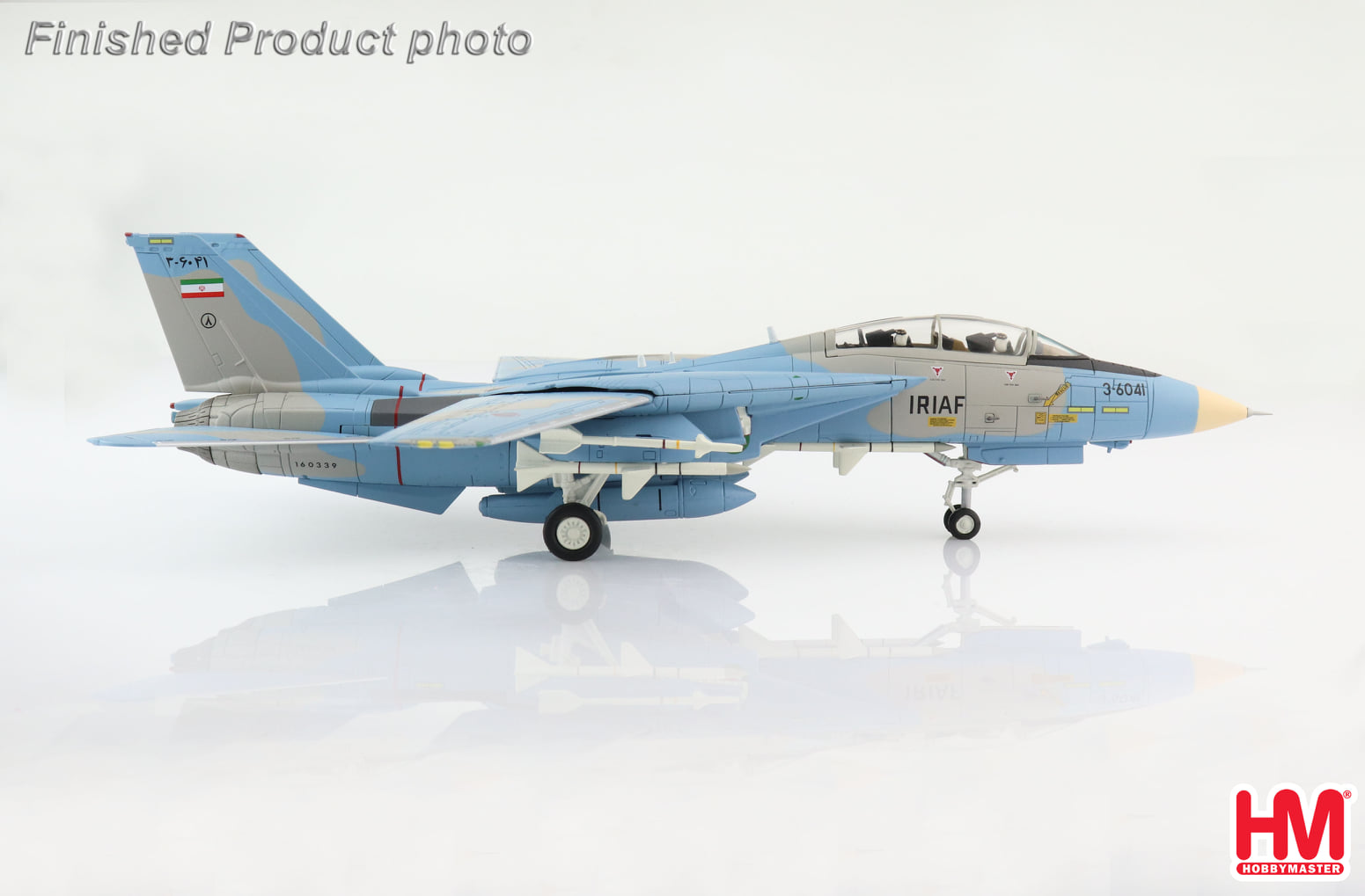 HA5235伊朗空軍F-14A雄貓戰鬥機合金模型1/72成品HM