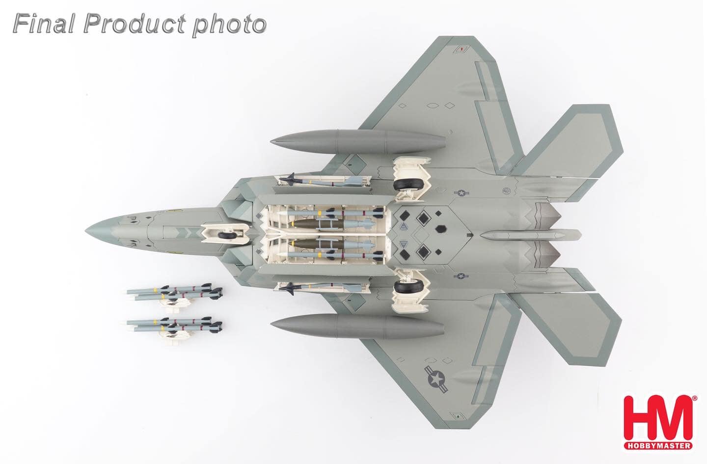 HA2822美國F-22A Raptor 03-4046合金成品模型