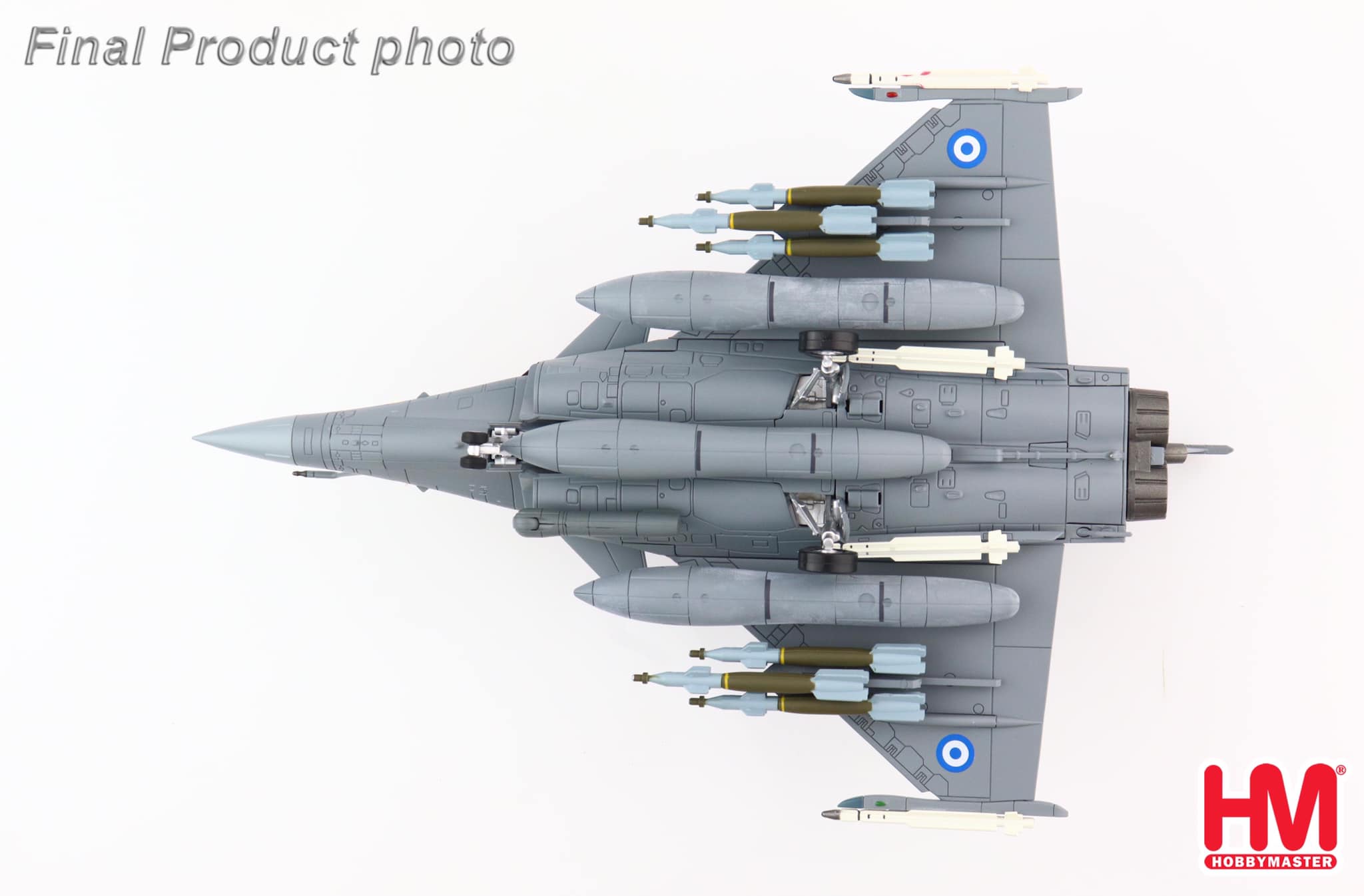 HA9604希臘空軍Rafale C飆風戰機模型