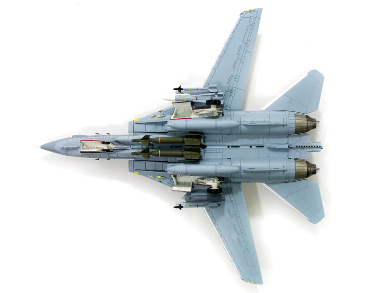 HA5218 F-14A雄貓美國海軍VF-41黑王牌”搭載企業號航空母艦最後航行模型