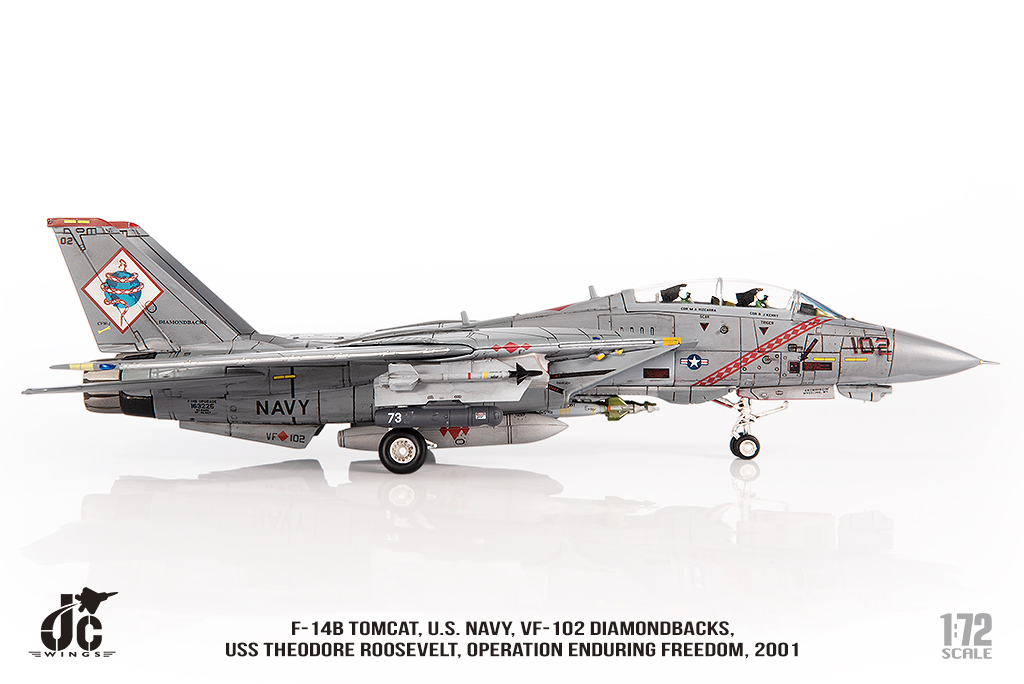 美國海軍F-14B雄貓式戰機VF-102中隊 JCW-72-F14-024