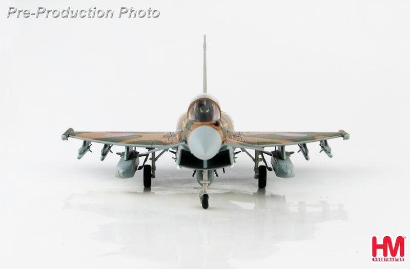 HA6607英國皇家空軍EF-2000不列顛戰役75週年紀念1/72合金成品模型HM