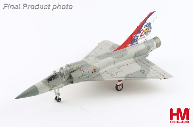 HA1621國軍Mirage 2000-5幻象20週年紀念彩繪機模型(無武裝)1/72成品HM