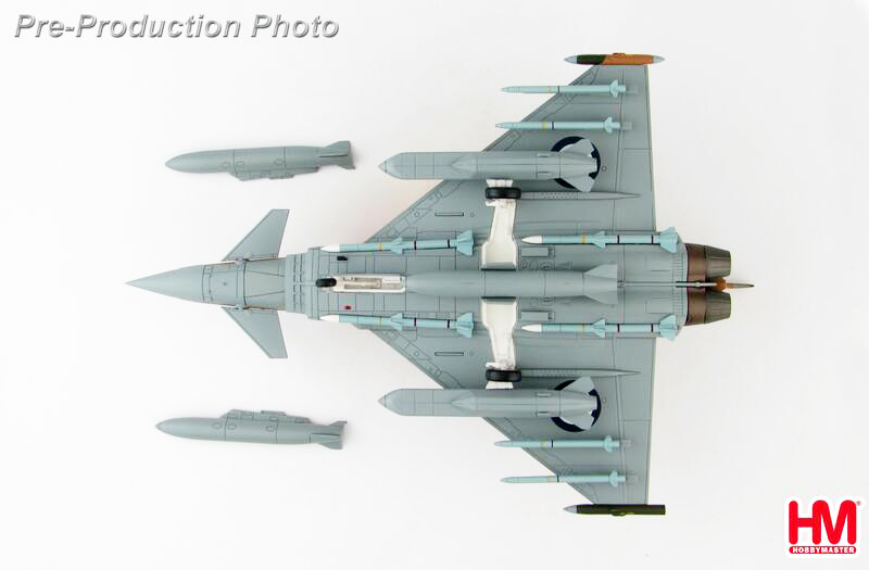 HA6607英國皇家空軍EF-2000不列顛戰役75週年紀念1/72合金成品模型HM