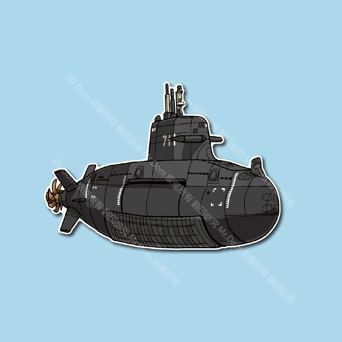 海軍SS-711海鯤潛艦