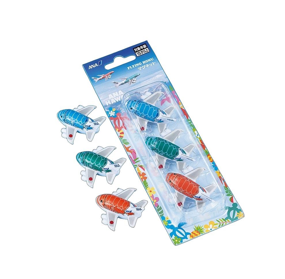 MA677海龜機ANA全日空A380客機磁鐵3入套組
