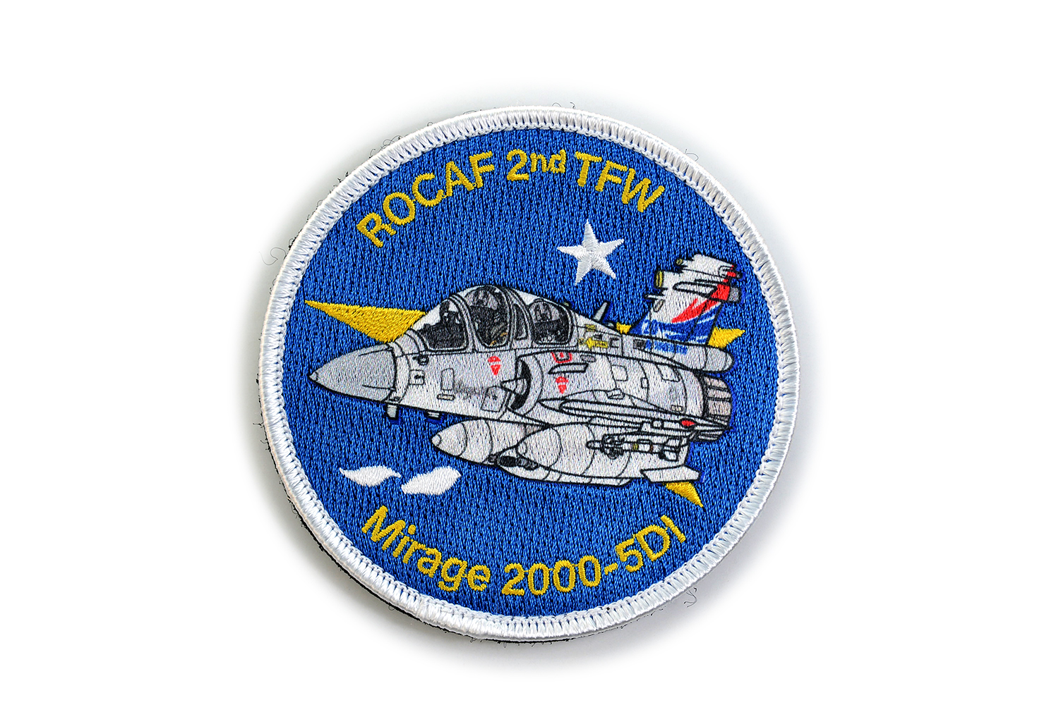 P0151空軍幻象MIRAGE 2000-5DI 臂章Mr.dom系列(有魔鬼氈)
