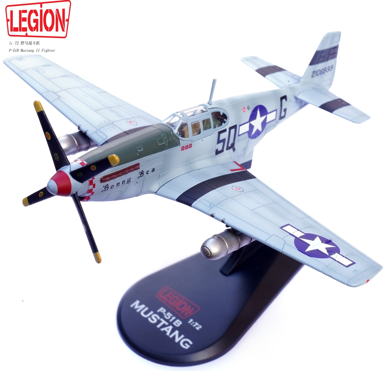美國陸軍航空軍P-51B，李·「荷蘭」·艾森哈特上尉，第504戰鬥機中隊14606LC