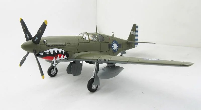HA8510 國軍P-51C野馬Mustang 32Sq模型1/48成品