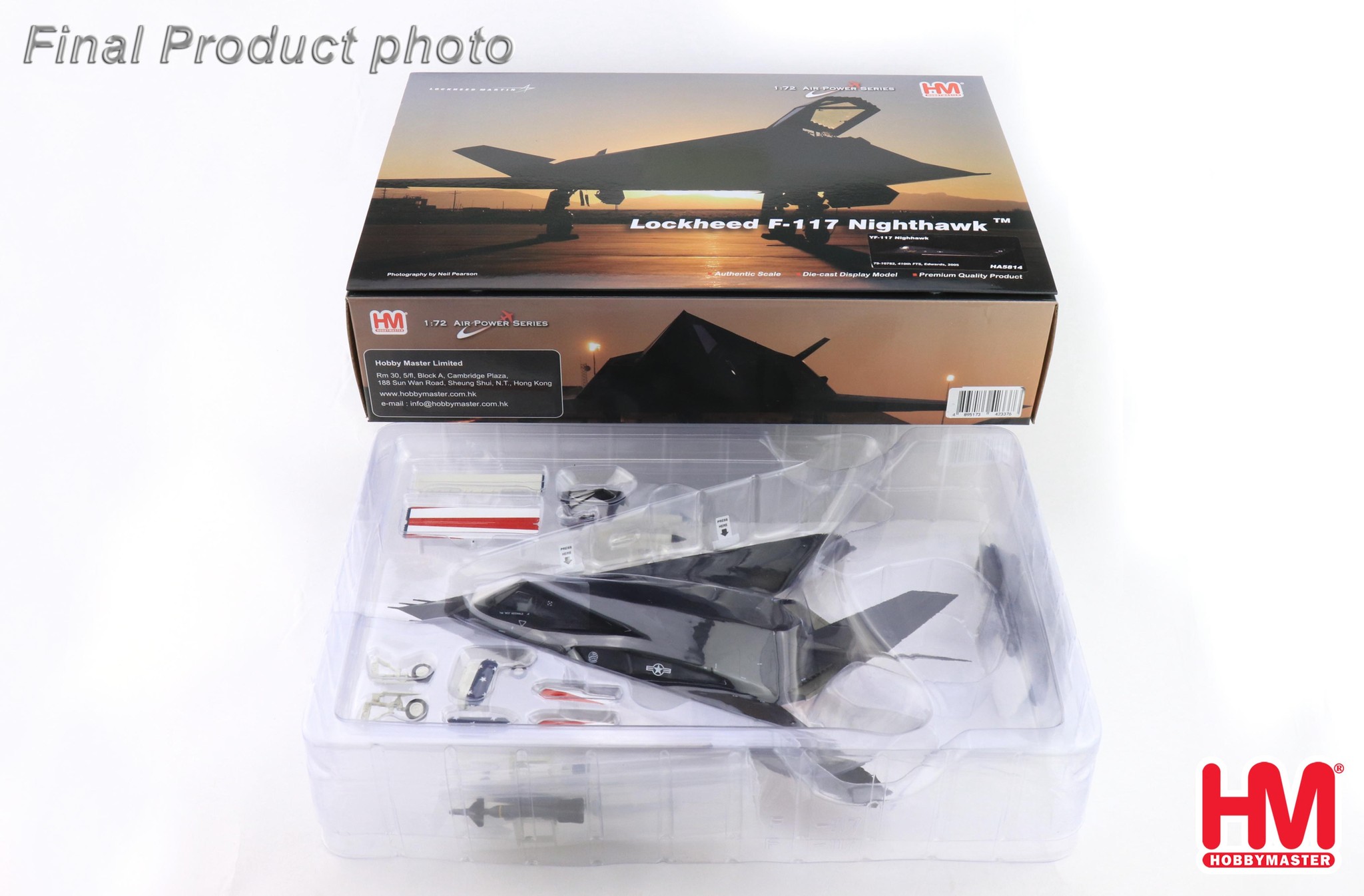 HA5814 美國空軍YF-117夜鷹隱形轟炸機