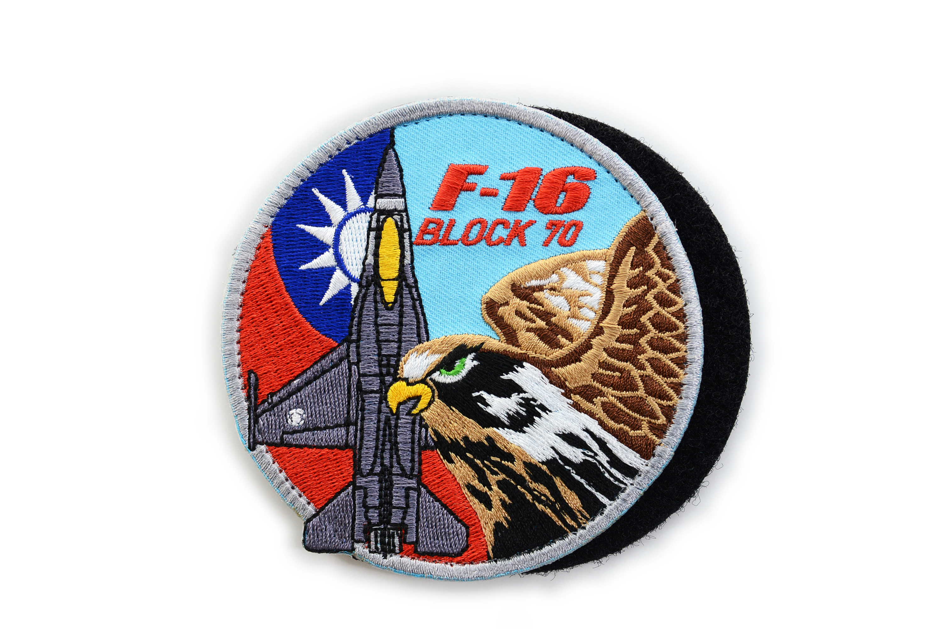 P0146空軍F-16 BLOCK 70機種章(有魔鬼氈)