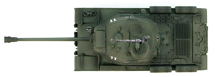 HG7007 德軍繳獲 JS-2 Heavy Tank 史達林重型戰車模型