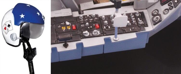 2990 F-16 戰機駕駛艙 1/12 ITALERI模型2990