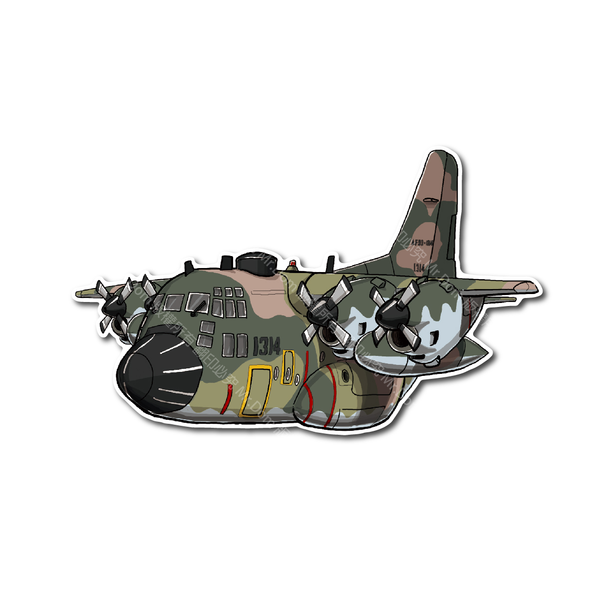 國軍C-130H屏東101/102中隊運輸機