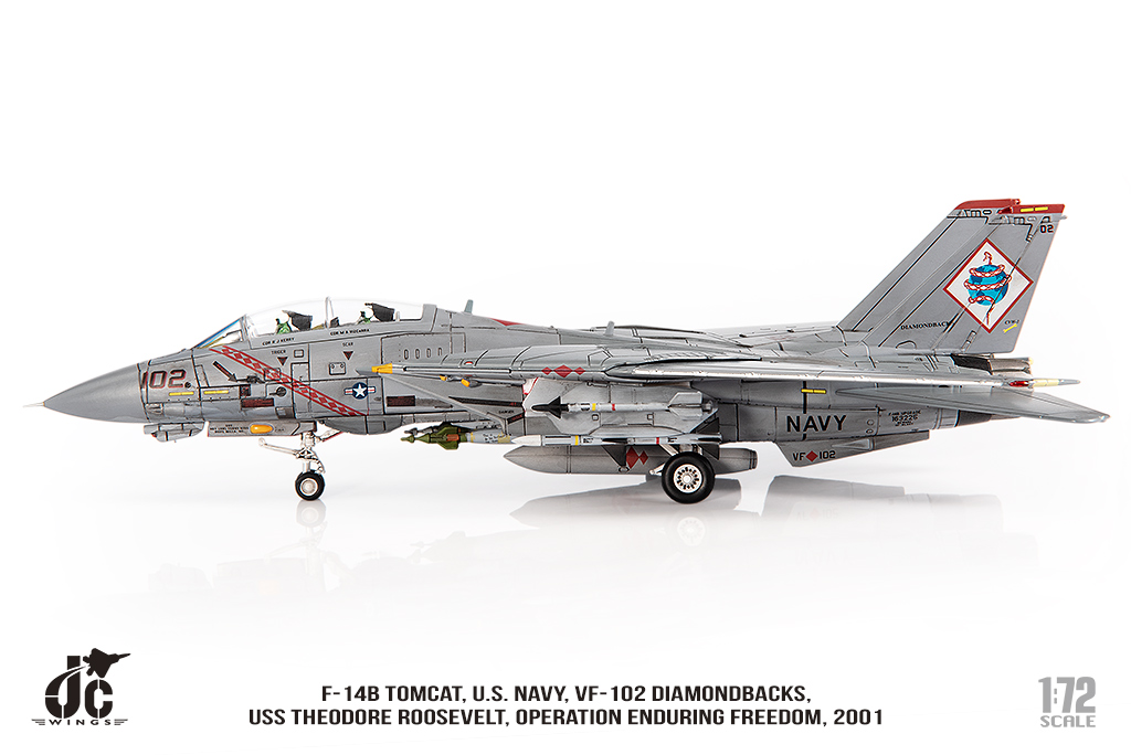 美國海軍F-14B雄貓式戰機VF-102中隊 JCW-72-F14-024