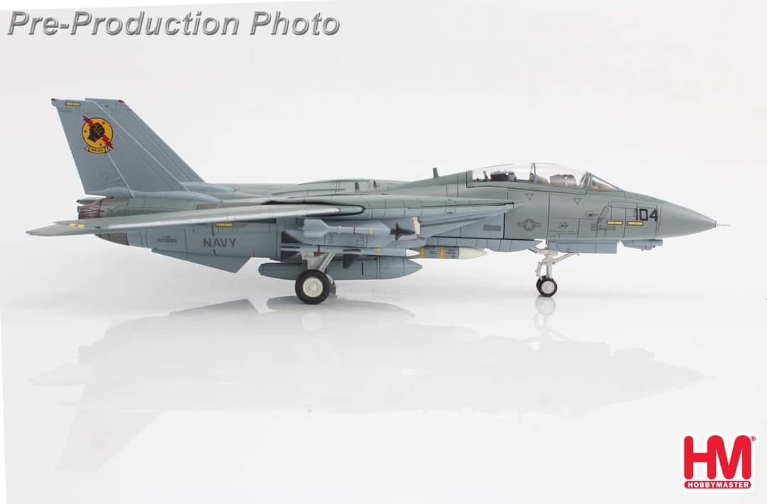 HA5255捍衛戰士 ICEMAN F-14A金屬模型