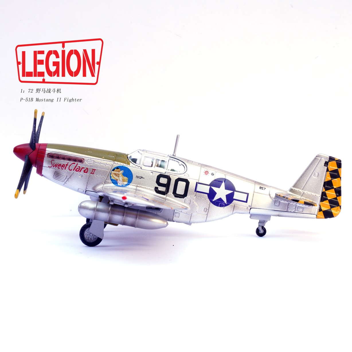 美國陸軍航空軍P-51B，康斯坦丁·坎塔庫濟諾，第 319 戰鬥機中隊14606LE