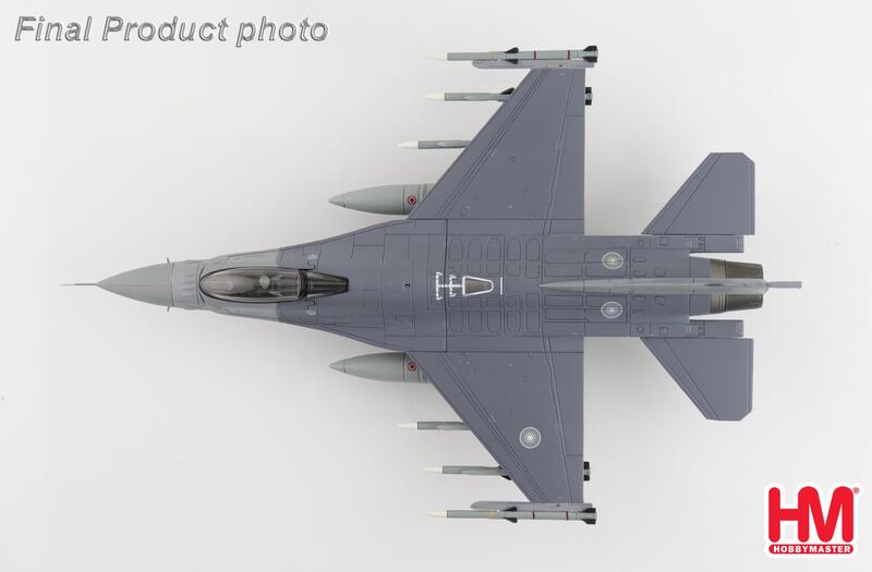 HA38056空軍F-16V第21隊AIM-120*送登機梯1/72合金模型成品HM