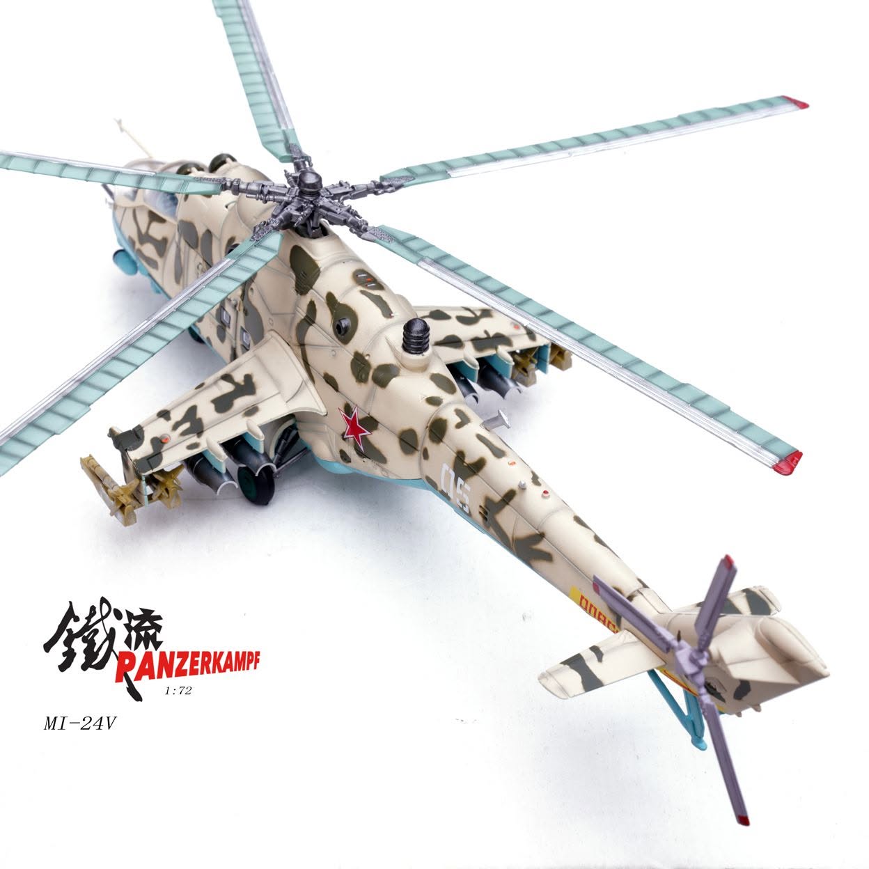 亞塞拜然巴庫 空軍Mi-24V雌鹿Hind武裝直升機14005PA