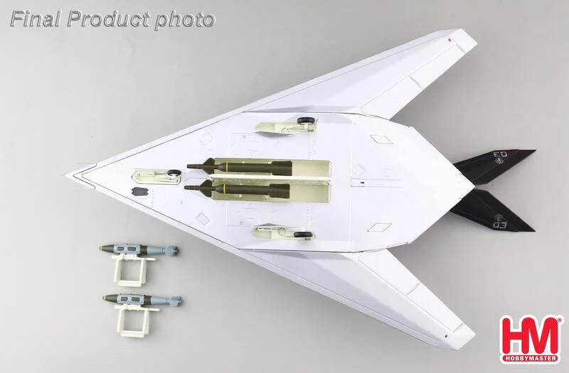 HA5810美國F-117A 夜鷹隱形轟炸機Toxic Death 79-10模型