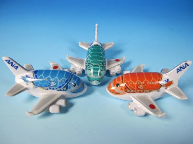 MA677海龜機ANA全日空A380客機磁鐵3入套組