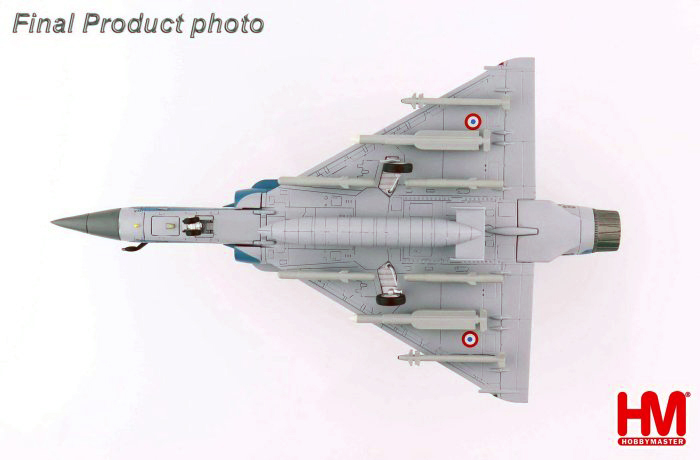 HA1617法國空軍1/2鸛中隊Mirage 2000-5F戰機10周年模型