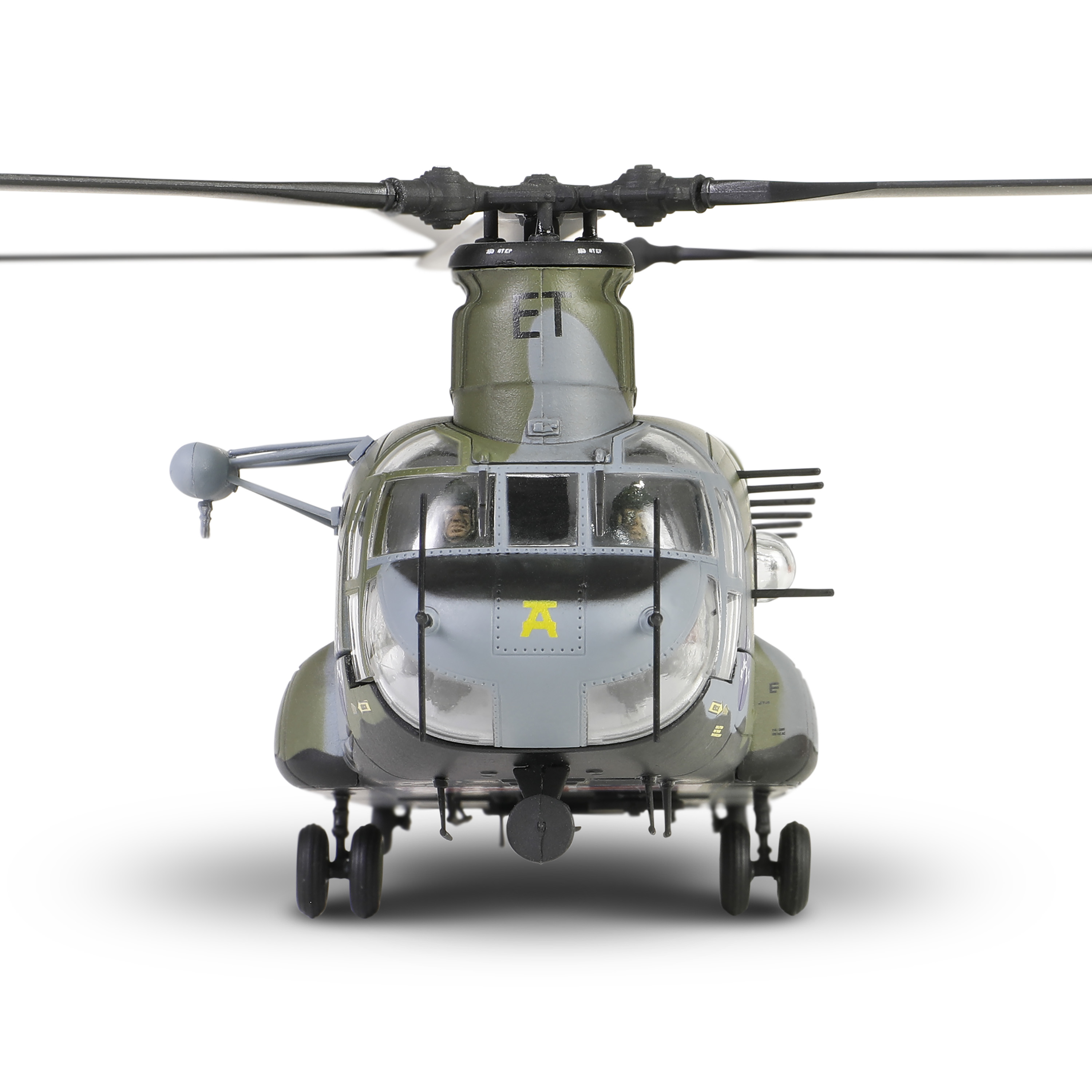 821003A英國皇家空軍國旗彩繪Chinook HC Mk1 直升機