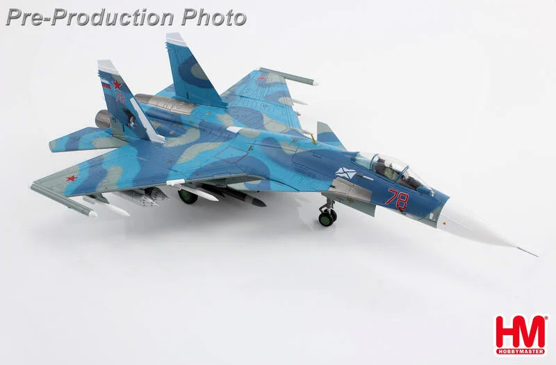HA6408俄羅斯海軍SU-33 FLANKER D #78第279艦載戰鬥機模型