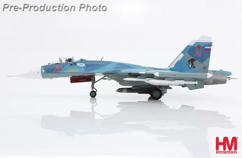 HA6408俄羅斯海軍SU-33 FLANKER D #78第279艦載戰鬥機模型