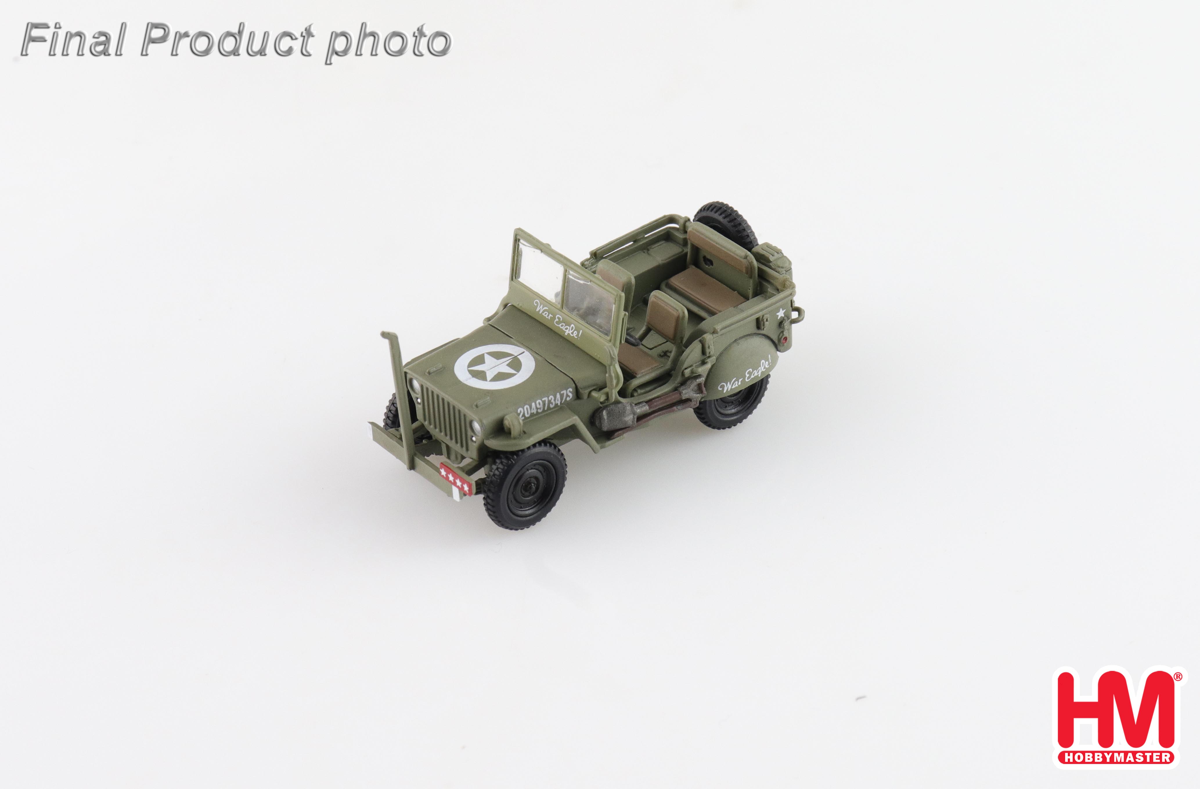 美國1/4噸軍用吉普車“喬治·巴頓將軍”1945年 HG4215