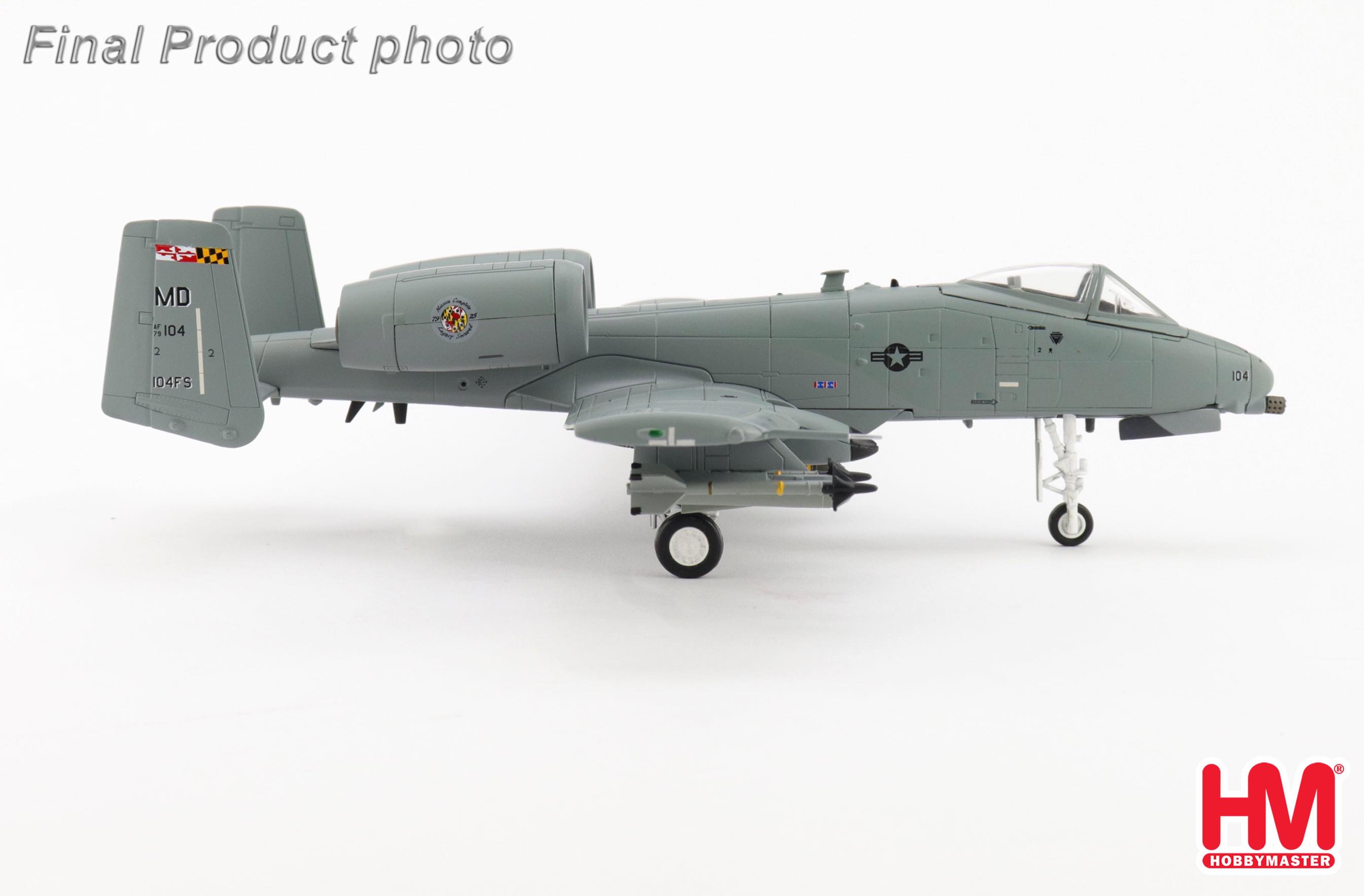 HA1343美國空軍A-10C攻擊機104中隊